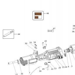 Black & Decker KFBEG125 spare parts