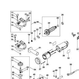 Black & Decker KG1202 SMALL ANGLE GRINDER spare parts