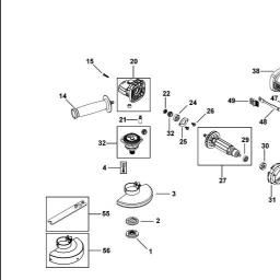 Black & Decker KG711 SMALL ANGLE GRINDER spare parts