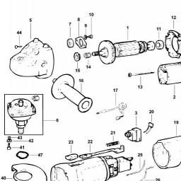 Black & Decker KG900K Small Angle Grinder spare parts