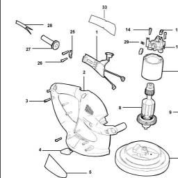 Black & Decker KP600 Polisher spare parts