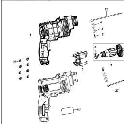 Black & Decker KR5010V spare parts