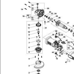Black & Decker KTG15T ANGLE GRINDER spare parts