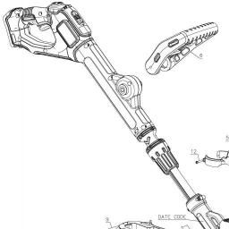Black & Decker LSTE523 spare parts