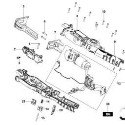 Black & Decker LXR10 CORDLESS RECIPROCATING SAW spare parts