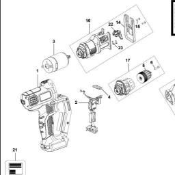 Black & Decker MFL143 MULTITOOL spare parts