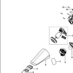 Black & Decker NV6020 DUSTBUSTER spare parts