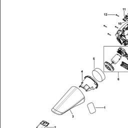 Black & Decker NW7220 DUSTBUSTER spare parts