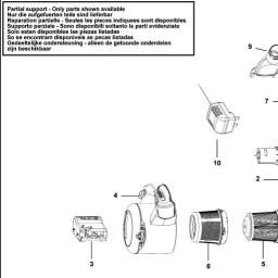 Black & Decker PD1202L spare parts