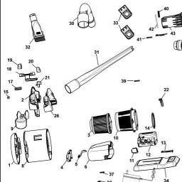 Black & Decker PD1810LR spare parts