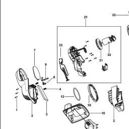 Black & Decker PHV1200T DUSTBUSTER spare parts