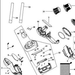 Black & Decker PV1020CAC spare parts