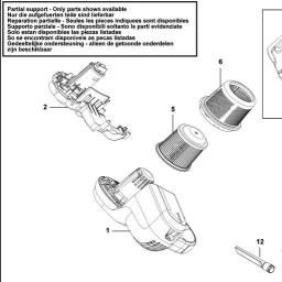 Black & Decker PV1820LAVC spare parts