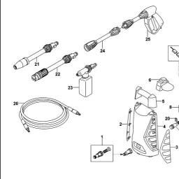 Black & Decker PW1300TD PRESSURE WASHER spare parts