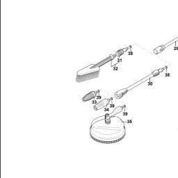 Black & Decker PW1500SP Pressure Washer spare parts