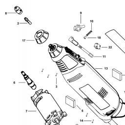 Black & Decker RTX1 Drill spare parts