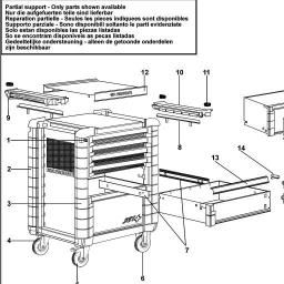 Black & Decker SP.JET8M3-9001 spare parts