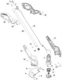 Black & Decker ST7700 spare parts