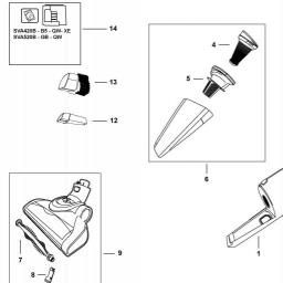 Black & Decker SVA420B spare parts