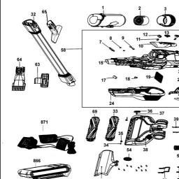 Black & Decker TBSV2020S spare parts