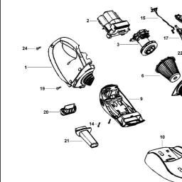 Black & Decker V4807 DUSTBUSTER spare parts