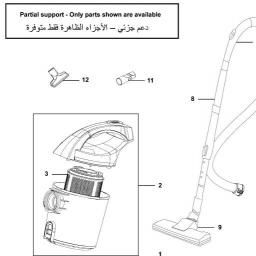 Black & Decker VM1450 spare parts