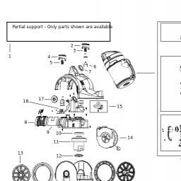 Black & Decker VM1480B spare parts