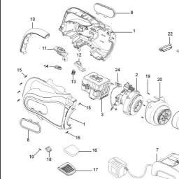 Black & Decker WD7215 spare parts