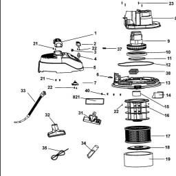 Black & Decker WDBD10 spare parts