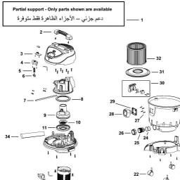 Black & Decker WDBD20 spare parts