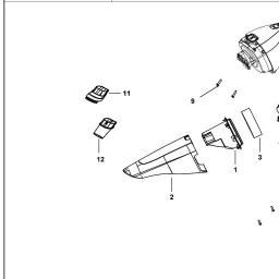 Black & Decker WDC115W spare parts