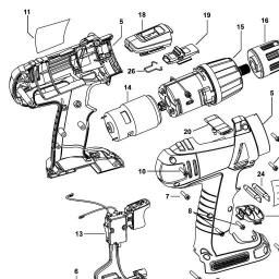 Black & Decker XT140 CORDLESS DRILL spare parts