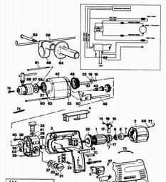 Black & Decker D303R DRILL spare parts