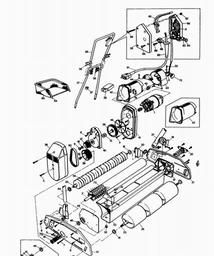 Black & Decker LR2000 LAWNRAKER spare parts
