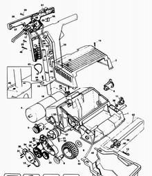 Black & Decker LR400 LAWNRAKER spare parts
