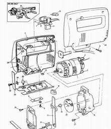 Black & Decker DN524 JIGSAW spare parts