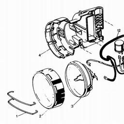 Black & Decker 9512 CAR LIGHT spare parts