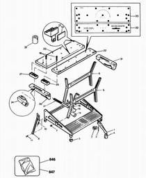 Black & Decker WM700 WORKMATE spare parts