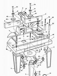 Black & Decker D2310 ROUTER TABLE spare parts