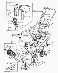 Black & Decker RM1 ROTARY MOWER spare parts