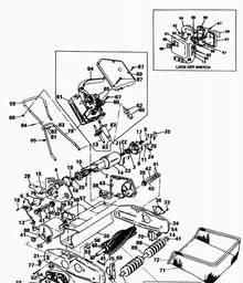 Black & Decker LR1500 LAWNRAKER spare parts