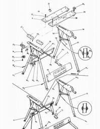 Black & Decker WM600 WORKMATE spare parts