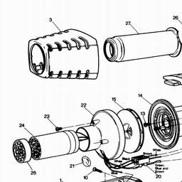 Black & Decker BD3100E HEATGUN spare parts