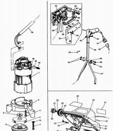 Black & Decker R1 ROTARY MOWER spare parts