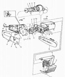 Black & Decker L10 CHAINSAW spare parts