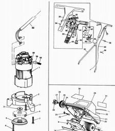 Black & Decker R1E ROTARY MOWER spare parts