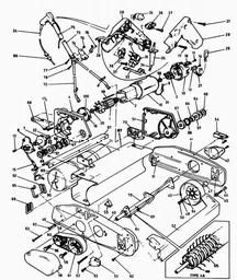 Black & Decker LR100 LAWNRAKER spare parts