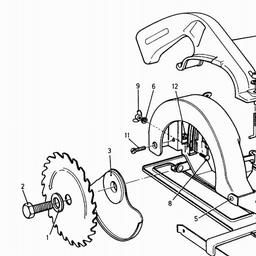 Black & Decker D984 CIRC SAW ATTACH spare parts