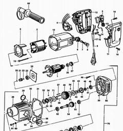 Black & Decker DIAMANT-1-A DIAMOND DRILL spare parts