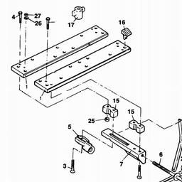 Black & Decker WM536 WORKMATE spare parts
